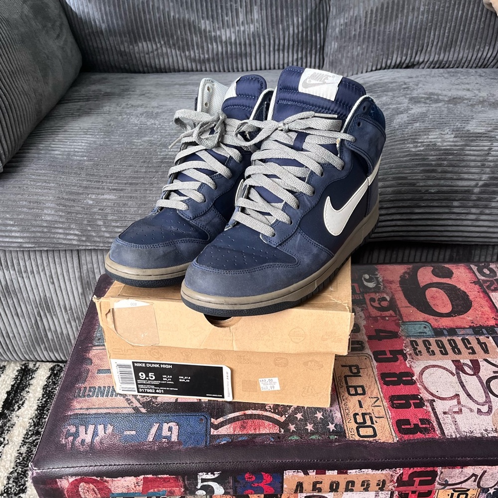 Worn Nike Sneaker.
